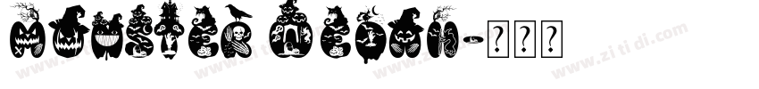 Monster Wedah字体转换